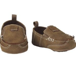 Infant Boys Sz 4 Ariat Brown Loafers
